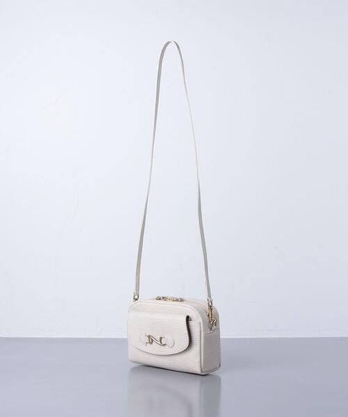 TOFF&LOADSTONE（トフアンドロードストーン）の「＜TOFF&LOADSTONE（トフアンドロードストーン）＞レヴュー コンボ ポケットセット バッグ◆（ショルダーバッグ・レディース・オフホワイト/ダークグレー・FREE）」の14枚目の写真