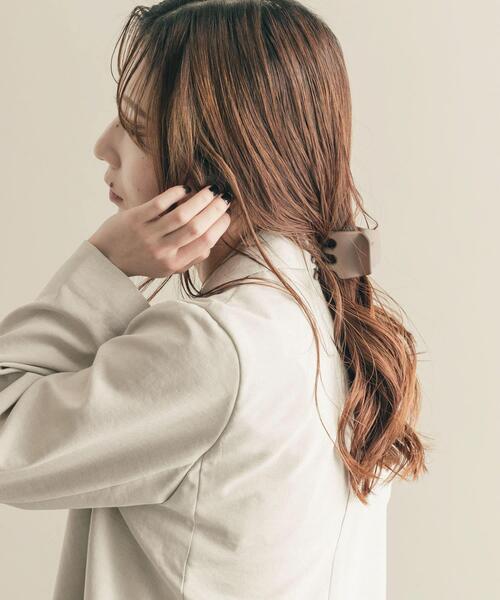 SMELLY(スメリー)の「マットカラーバンス(バレッタ/ヘアクリップ・レディース・ネイビー/モカ・-)」の22枚目の写真