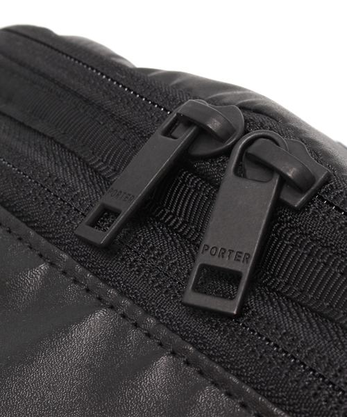 PORTER(ポーター)の「PORTER TACTICAL WAIST BAG SMALL <B印 YOSHIDA SELECT>(ボディバッグ/ウエストポーチ・メンズ・ブラック・ONE SIZE)」の7枚目の写真