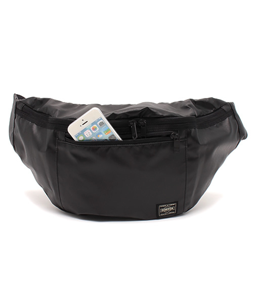 PORTER(ポーター)の「PORTER TACTICAL WAIST BAG SMALL <B印 YOSHIDA SELECT>(ボディバッグ/ウエストポーチ・メンズ・ブラック・ONE SIZE)」の2枚目の写真