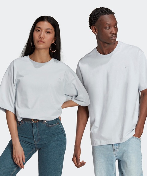 adidas（アディダス）の「アディカラー プレミアム 半袖Tシャツ / アディダスオリジナルス（Tシャツ/カットソー・メンズ・ライトブルー/ブラック/ミント/ラベンダー・MEDIUM/X-LARGE/X-SMALL/XXX-LARGE）」の3枚目の写真