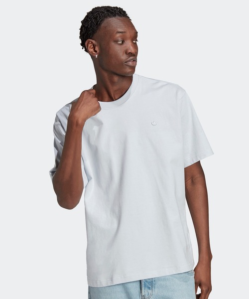 adidas（アディダス）の「アディカラー プレミアム 半袖Tシャツ / アディダスオリジナルス（Tシャツ/カットソー・メンズ・ライトブルー/ブラック/ミント/ラベンダー・MEDIUM/X-LARGE/X-SMALL/XXX-LARGE）」の7枚目の写真