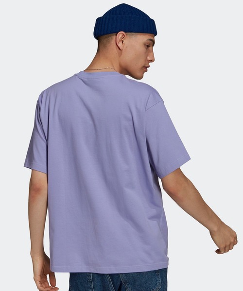 adidas（アディダス）の「アディカラー プレミアム 半袖Tシャツ / アディダスオリジナルス（Tシャツ/カットソー・メンズ・ライトブルー/ブラック/ミント/ラベンダー・MEDIUM/X-LARGE/X-SMALL/XXX-LARGE）」の11枚目の写真