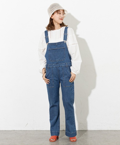 DISCOAT(ディスコート)の「シアーチュールバケットハット(ハット・レディース・アイボリー/ブラック・FREE)」の4枚目の写真