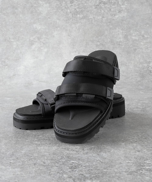 act'm（アクトム）の「act'm ストラップ付き ブラックベルトスポーツサンダル（サンダル・メンズ・ブラック/ブラック系その他・40/38/39/41/42/43）」の7枚目の写真