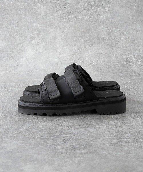 act'm（アクトム）の「act'm ストラップ付き ブラックベルトスポーツサンダル（サンダル・メンズ・ブラック/ブラック系その他・40/38/39/41/42/43）」の9枚目の写真