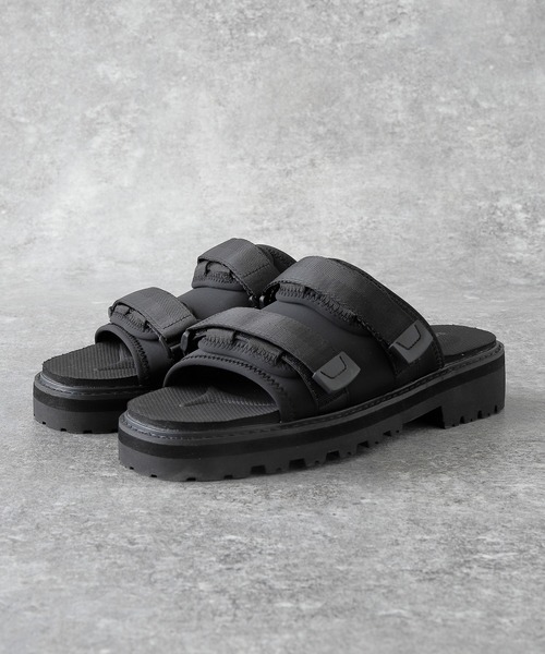 act'm（アクトム）の「act'm ストラップ付き ブラックベルトスポーツサンダル（サンダル・メンズ・ブラック/ブラック系その他・40/38/39/41/42/43）」の10枚目の写真