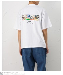 Tom and Jerry バックフォト 半袖Tシャツ