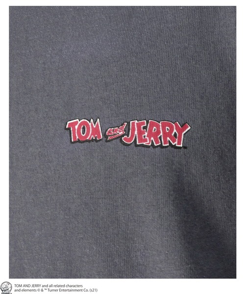 Mac-House（マックハウス）の「Tom and Jerry バックフォト 半袖Tシャツ（Tシャツ/カットソー・メンズ・ホワイト/ベージュ/グレー・L/XL/M）」の11枚目の写真