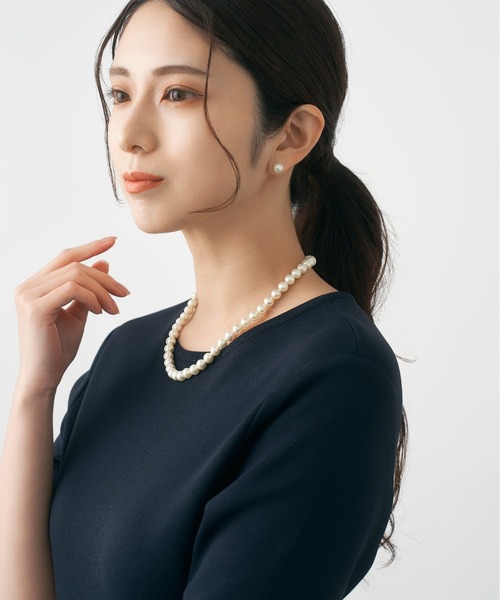 セール】貝パール/シェルパール ネックレス＆イヤリングorピアス