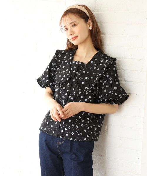 one after another NICE CLAUP（ワンアフターアナザーナイスクラップ）の「ビックカラーアソートブラウス（シャツ/ブラウス・レディース・オフホワイト/ホワイト系その他/ブラック系その他/ベージュ系その他/モカ・FREE）」の21枚目の写真