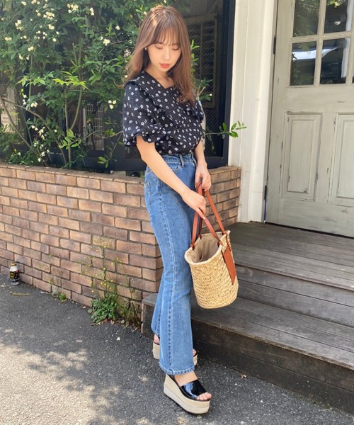 one after another NICE CLAUP（ワンアフターアナザーナイスクラップ）の「ビックカラーアソートブラウス（シャツ/ブラウス・レディース・オフホワイト/ホワイト系その他/ブラック系その他/ベージュ系その他/モカ・FREE）」の17枚目の写真