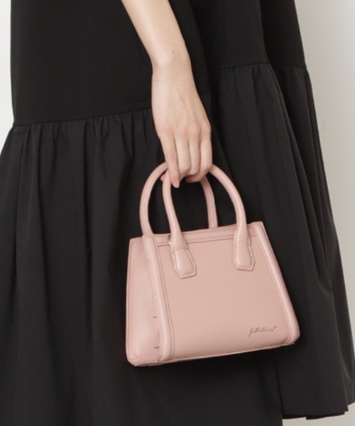 JILL STUART（ジルスチュアート）の「◆【『美人百花』6月号掲載・WEB限定カラー：ピンク】ミニショルダーバッグ（ショルダーバッグ・レディース・ピンク/ブラック系その他/ブラウン/ブラック・ﾌﾘ-）」の4枚目の写真