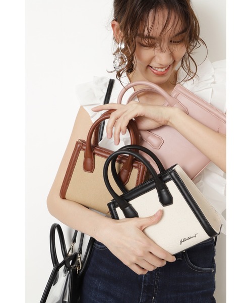 JILL STUART（ジルスチュアート）の「◆【『美人百花』6月号掲載・WEB限定カラー：ピンク】ミニショルダーバッグ（ショルダーバッグ・レディース・ピンク/ブラック系その他/ブラウン/ブラック・ﾌﾘ-）」の12枚目の写真