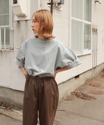 Piko | 【WEB限定】【別注】【PIKO】古着風 A GIRL イージーケア 高密度ビッグシルエット エモイラストTシャツ【ユニセックス】(Tシャツ/カットソー)