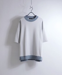 Confirm | Confirm / コンファーム 配色リブポンチTシャツ(Tシャツ/カットソー)