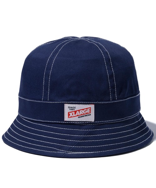 XLARGE（エクストララージ）の「T/C TWILL BALLHAT（ハット・メンズ・チャコール/ベージュ/ブラウン/ネイビー・M/L）」の8枚目の写真