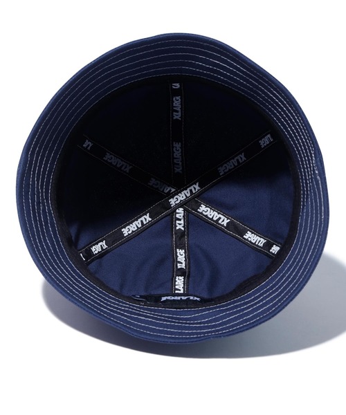 XLARGE（エクストララージ）の「T/C TWILL BALLHAT（ハット・メンズ・チャコール/ベージュ/ブラウン/ネイビー・M/L）」の9枚目の写真