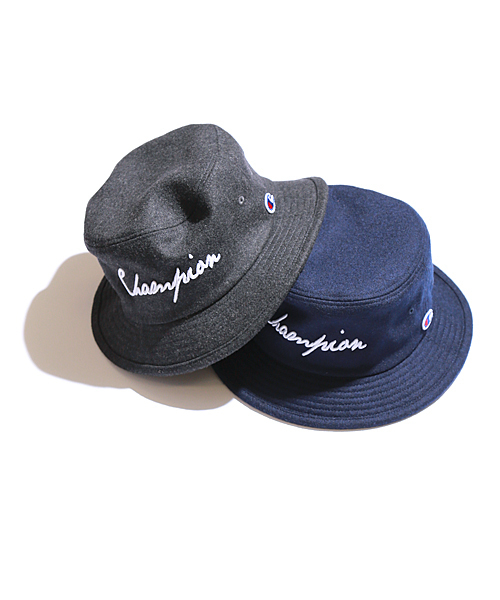 And A（アンドエー）の「Champion Wool Bucket Hat（ハット・メンズ・ホワイト/グレー/ネイビー・LARGE/MEDIUM）」の8枚目の写真