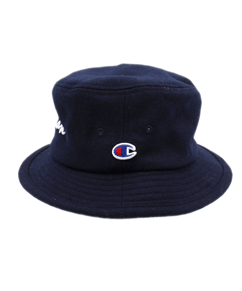 And A（アンドエー）の「Champion Wool Bucket Hat（ハット・メンズ・ホワイト/グレー/ネイビー・LARGE/MEDIUM）」の9枚目の写真