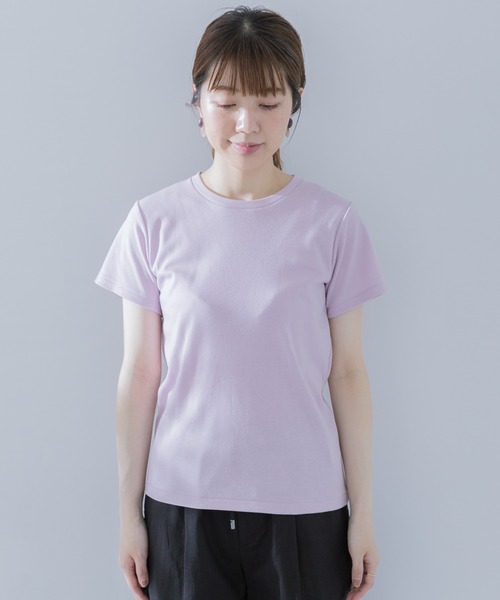 URBAN RESEARCH Sonny Label（アーバンリサーチサニーレーベル）の「汗ジミ防止UVスムースTシャツ（Tシャツ/カットソー・レディース・ベージュ/グレー/イエロー/ライトピンク/オフホワイト・FREE）」の19枚目の写真