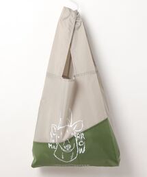 CASA FLINE（カーサフライン）の「【ETHICALTOMORROW】再生PETの鹿ロゴBAG（エコバッグ/サブバッグ）」