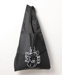 【ETHICALTOMORROW】再生PETの鹿ロゴBAG