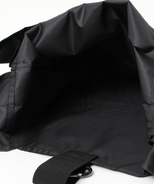 CASA FLINE（カーサフライン）の「【ETHICALTOMORROW】再生PETの鹿ロゴBAG（エコバッグ/サブバッグ・レディース・ホワイト/ブラック/グレー・FREE）」の6枚目の写真