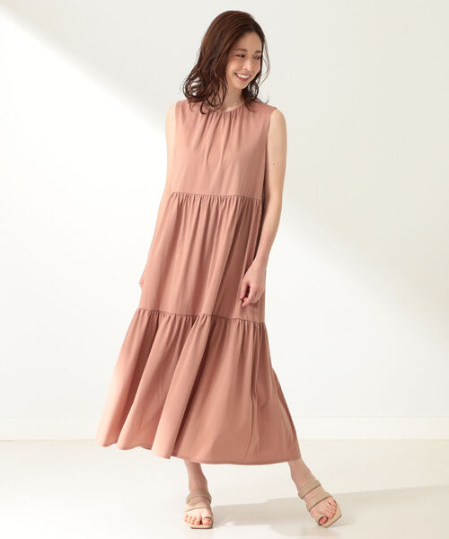人気メーカー ブランド ノースリーブワンピース ティアード Beams Demi Luxe ワンピース Sutevalle Org