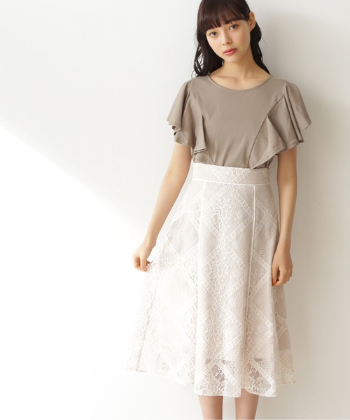 セール スクエアレーススカート スカート By Jill Jillstuart ジルバイジルスチュアート のスカート スクエアレーススカート 125 をセール価格で購入できます Jill Jillstuart ジルバイジルスチュアート のファッション By By 注目の福袋を