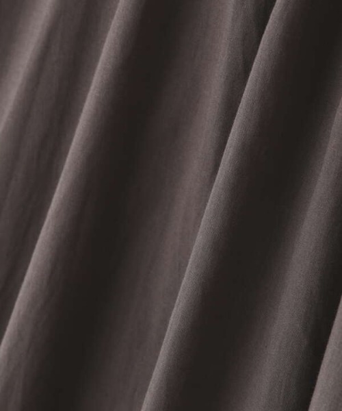 N.(N. Natural Beauty Basic)(エヌエヌナチュラルビューティーベーシック)の「◆コットンボリュームスリーブワンピース(ワンピース・レディース・チャコールグレー/ベージュ系その他/グリーン/ピンク系その他・MEDIUM)」の20枚目の写真