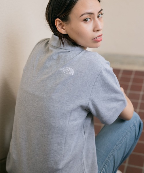 THE NORTH FACE(ザノースフェイス)の「THE NORTH FACE/ザ・ノースフェイス M SS LOGO PL-AP ポロシャツ(ポロシャツ・メンズ・ブラック/ネイビー/オリーブ/グレー・L/M/XL)」の17枚目の写真