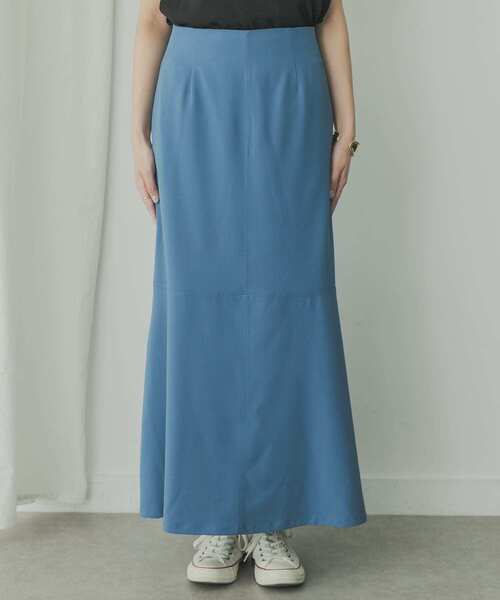 KBF+(ケービーエフプラス)の「KBF+ 切替マーメイドスカート(スカート・レディース・ブルー/ブラック/ベージュ・38)」の15枚目の写真