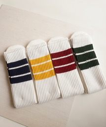 RiNc  | 【 FRUIT OF THE LOOM / フルーツ オブ ザ ルーム 】 4P チューブ ライン ソックス(ソックス/靴下)