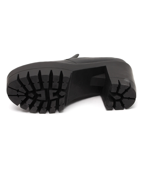 WEGO(ウィゴー)の「WEGO/タンクヒールブーティ(ブーティ・レディース・ブラック/その他1/ホワイト・MEDIUM/LARGE)」の5枚目の写真