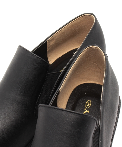 WEGO(ウィゴー)の「WEGO/タンクヒールブーティ(ブーティ・レディース・ブラック/その他1/ホワイト・MEDIUM/LARGE)」の10枚目の写真