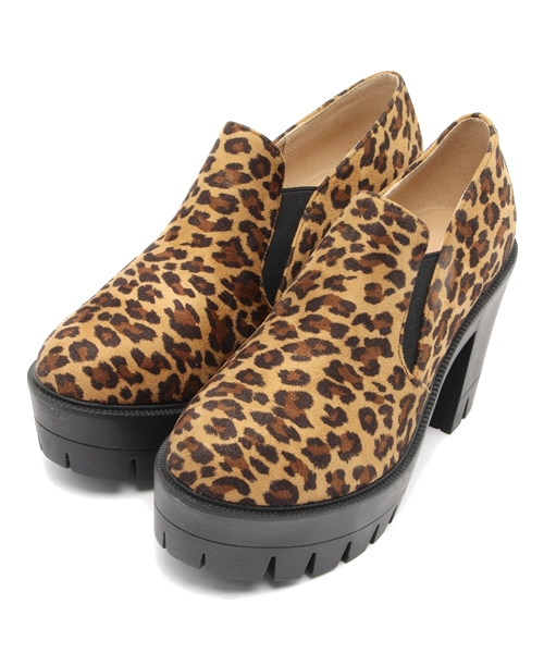 WEGO(ウィゴー)の「WEGO/タンクヒールブーティ(ブーティ・レディース・ブラック/その他1/ホワイト・MEDIUM/LARGE)」の7枚目の写真