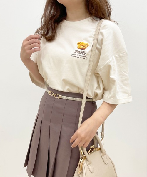 apres jour（アプレジュール）の「ロールアップアソートT【ZOZOTOWN限定アイテム】（Tシャツ/カットソー・レディース・オフホワイト/ライトピンク/アイボリー/ホワイト系その他2/ブラック/ホワイト系その他/ラベンダー/ホワイト系その他3・フリー/X-LARGE）」の3枚目の写真