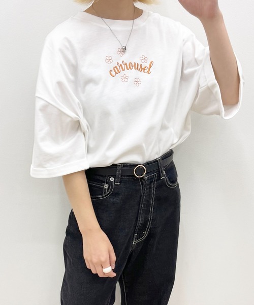 apres jour（アプレジュール）の「ロールアップアソートT【ZOZOTOWN限定アイテム】（Tシャツ/カットソー・レディース・オフホワイト/ライトピンク/アイボリー/ホワイト系その他2/ブラック/ホワイト系その他/ラベンダー/ホワイト系その他3・フリー/X-LARGE）」の14枚目の写真