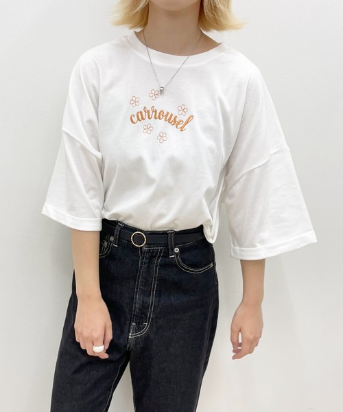 apres jour（アプレジュール）の「ロールアップアソートT【ZOZOTOWN限定アイテム】（Tシャツ/カットソー・レディース・オフホワイト/ライトピンク/アイボリー/ホワイト系その他2/ブラック/ホワイト系その他/ラベンダー/ホワイト系その他3・フリー/X-LARGE）」の15枚目の写真