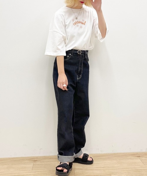 apres jour（アプレジュール）の「ロールアップアソートT【ZOZOTOWN限定アイテム】（Tシャツ/カットソー・レディース・オフホワイト/ライトピンク/アイボリー/ホワイト系その他2/ブラック/ホワイト系その他/ラベンダー/ホワイト系その他3・フリー/X-LARGE）」の20枚目の写真
