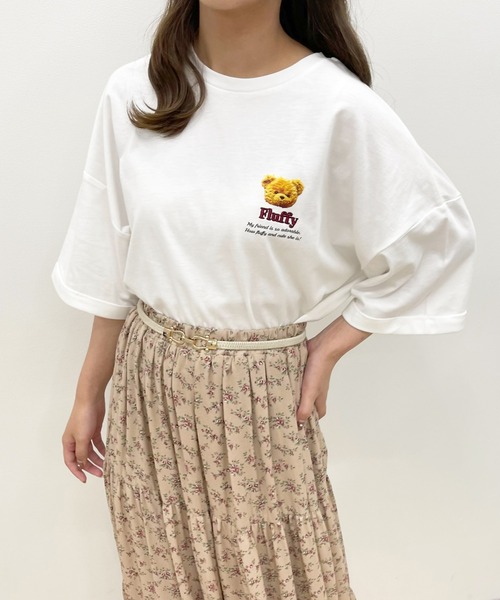 apres jour（アプレジュール）の「ロールアップアソートT【ZOZOTOWN限定アイテム】（Tシャツ/カットソー・レディース・オフホワイト/ライトピンク/アイボリー/ホワイト系その他2/ブラック/ホワイト系その他/ラベンダー/ホワイト系その他3・フリー/X-LARGE）」の21枚目の写真