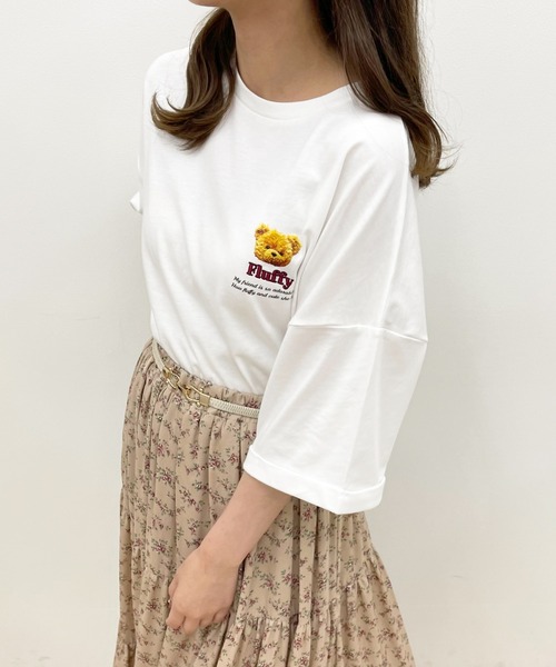 apres jour（アプレジュール）の「ロールアップアソートT【ZOZOTOWN限定アイテム】（Tシャツ/カットソー・レディース・オフホワイト/ライトピンク/アイボリー/ホワイト系その他2/ブラック/ホワイト系その他/ラベンダー/ホワイト系その他3・フリー/X-LARGE）」の22枚目の写真