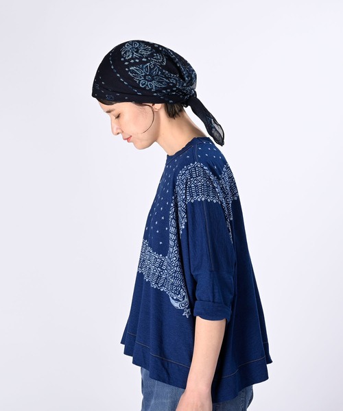 45R（フォーティファイブアール）の「天竺バンダナのビッグTシャツ