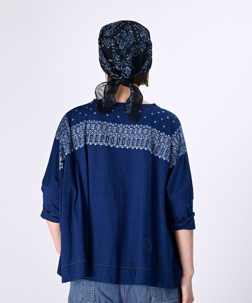 45R（フォーティファイブアール）の「天竺バンダナのビッグTシャツ