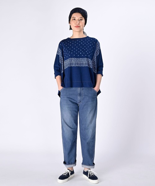 45R（フォーティファイブアール）の「天竺バンダナのビッグTシャツ