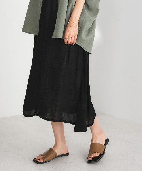 Bou Jeloud（ブージュルード）の「スクエアトゥートングサンダル（サンダル・レディース・ブラック/キャメル・M/L）」の10枚目の写真