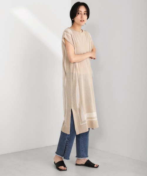 Bou Jeloud（ブージュルード）の「スクエアトゥートングサンダル（サンダル・レディース・ブラック/キャメル・M/L）」の5枚目の写真