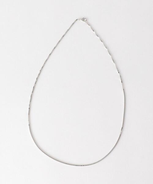 BEAUTY&YOUTH UNITED ARROWS（ビューティーアンドユースユナイテッドアローズ）の「BY チェーン ネックレス（ネックレス・メンズ・シルバー/ゴールド・FREE）」の2枚目の写真