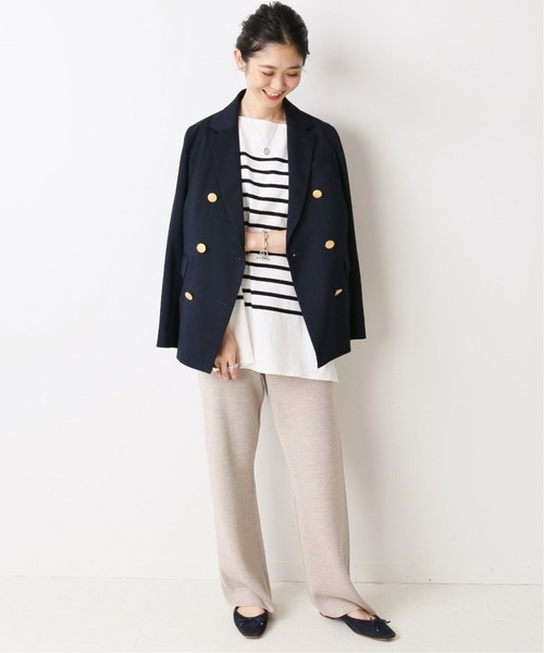 SLOBE IENA 金ボタンダブルジャケット 38サイズ SLOBE IENA - SLOBE IENA 金ボタンダブルジャケット 38サイズの